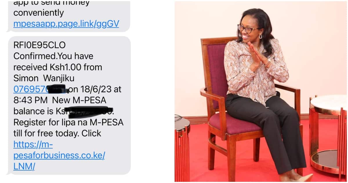 Susan Kihika déplore que les gens lui envoient 1 KSh pour confirmer son numéro, puis demandent l'annulation