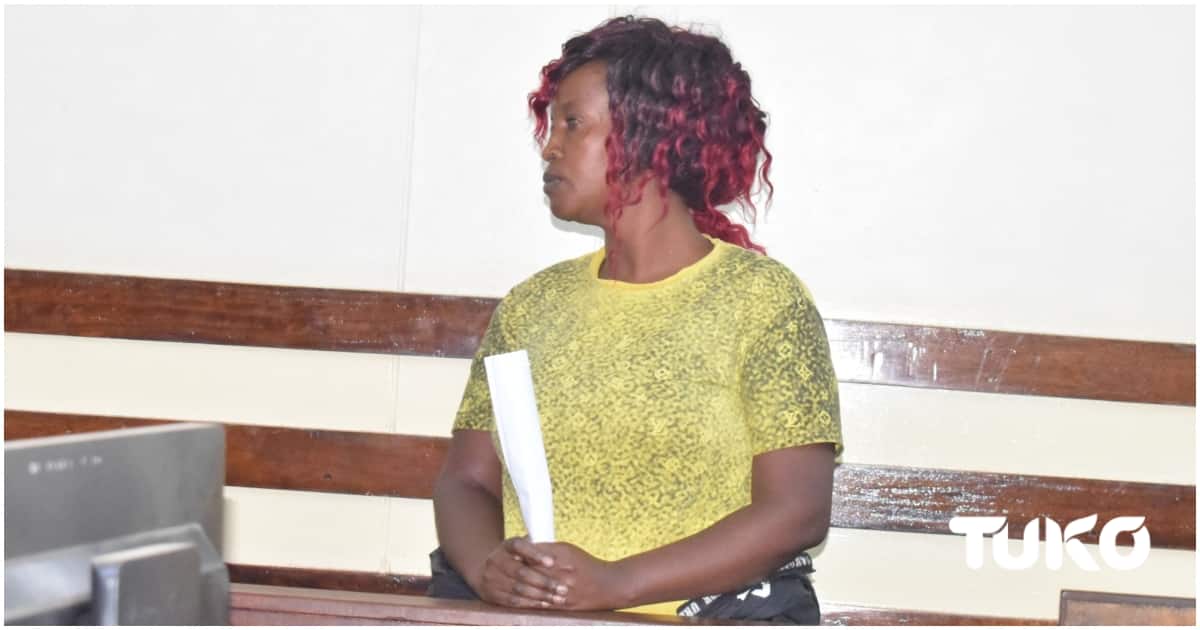 Felista Wamaitha in court