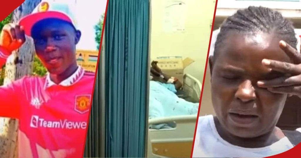 Les 2 fils d'une femme de Kisumu admis aux soins intensifs après avoir été tabassés par la police anti-émeute : "Walikuwa Wanalala"