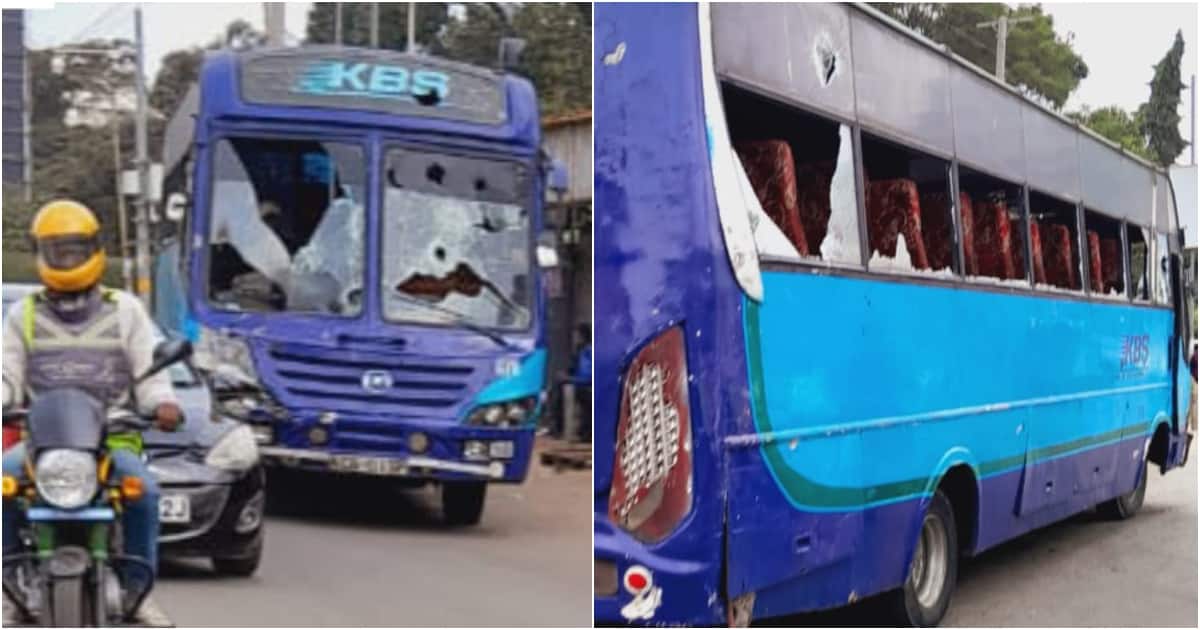 Nairobi: Des passagers en colère de Boda Boda Stone Bus KBS après avoir renversé l'un d'eux