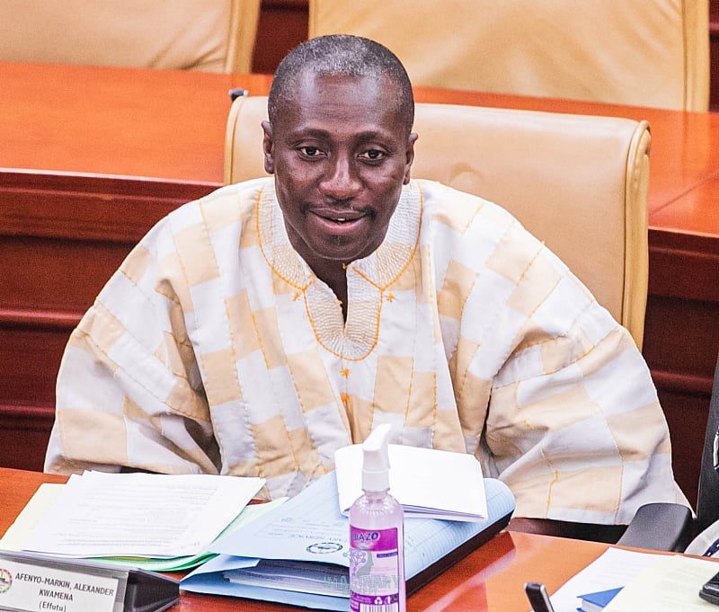 Afenyo Markin conteste les affirmations du chef de la minorité sur la présentation du ministre des Finances