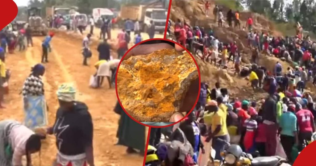 Des milliers d'habitants de Migori perturbent la construction de routes après la découverte d'or : « Mungu Ametupa Mali »