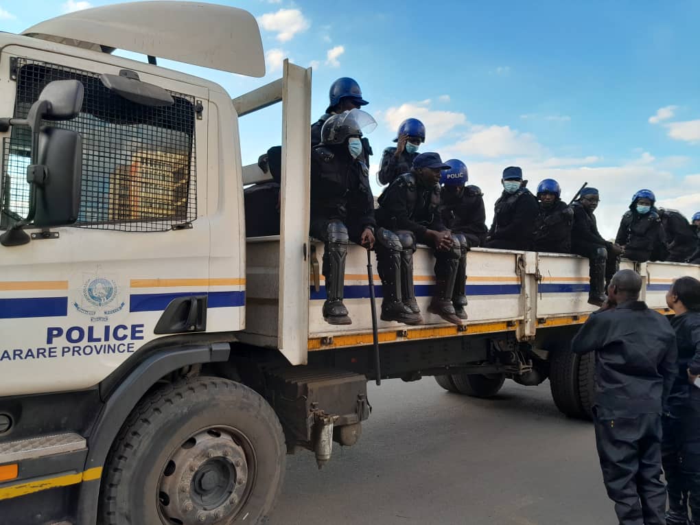 Riot police terrorize Tanaka area, thrash Zanu PF supporters following opposition member’s murder
