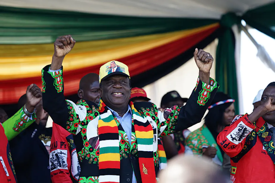 ‘Suffering is continuing’: Mnangagwa declared winner in Zimbabwe election