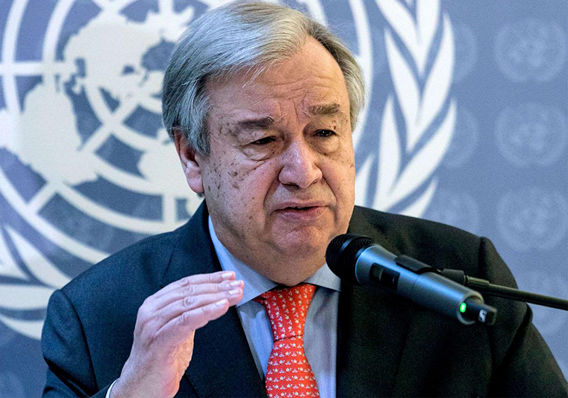 UN chief concerned about arrests of election observers in Zimbabwe