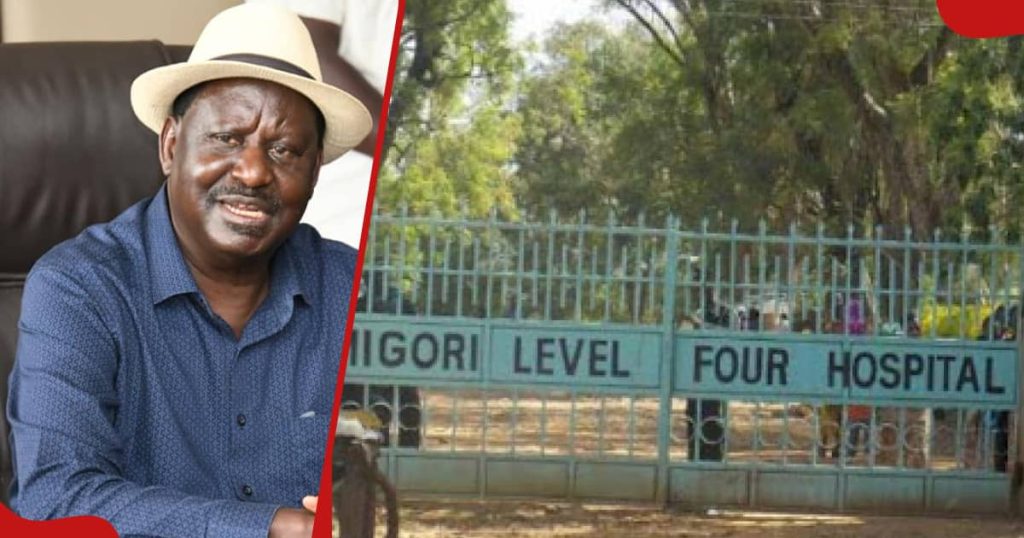 Migori : Raila Odinga reporte sa visite prévue en raison de l'épidémie de choléra