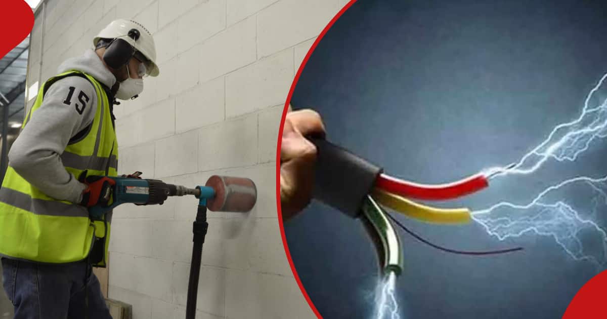 Nairobi : Un plombier de 19 ans meurt d'un choc électrique alors qu'il perçait des trous dans un bâtiment pour la plomberie