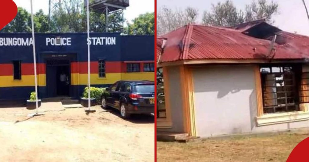 Bungoma : Un officier de la KDF interdit met le feu à sa maison de 3 chambres et meurt à l'intérieur