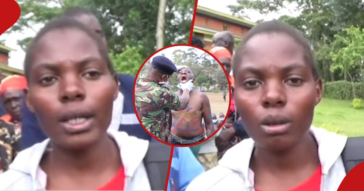 La fille Nandi qui avait atteint la dernière étape du recrutement de la KDF a le cœur brisé après avoir été rejetée : "Hakuna Haki"