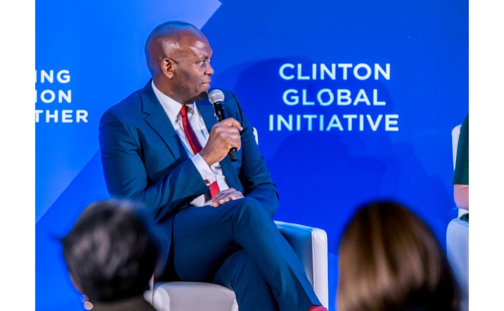 Tony Elumelu plaide pour l’Africapitalisme à la Clinton Global Initiative
