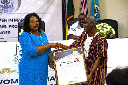 L'Université maritime régionale rend hommage à Esther Gyebi-Donkor et à d'autres