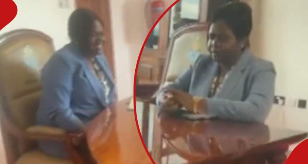 Gladys Wanga prie dans son bureau avant de commencer ses fonctions : « Serikali Ya Maombi »