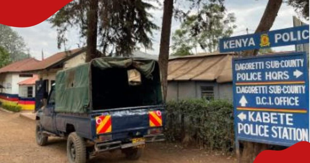 Kiambu : Un officier supérieur de la police s'est fait voler son arme à feu sous la menace d'une arme alors qu'il apportait des médicaments à un collègue