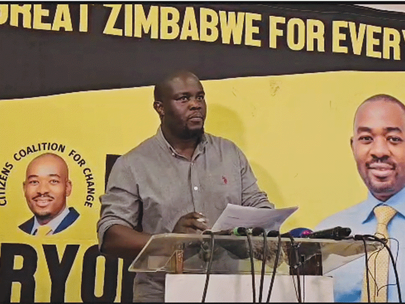 CCC rubbishes MPs and councillors recalls, says it’s Zanu PF’s “pathetic attempt” to respond to SONA boycott