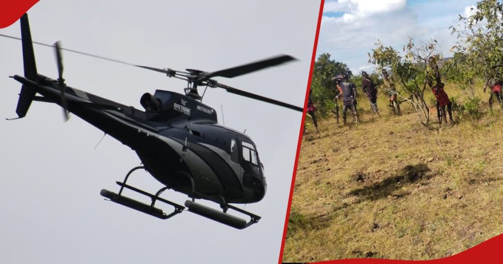 Les habitants de Baringo s'alarment de l'hélicoptère bleu qui apparaît avant les attaques : « Nous avons peur »