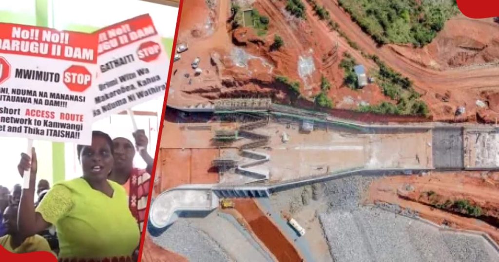 Les habitants de Gatundu Nord en colère protestent contre la construction du barrage de Ndarugu II : « Wapeleke Kwengine »