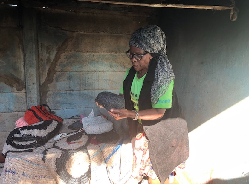 Seniors thriving through plastic waste in Zimbabwe