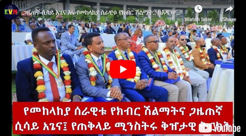 Prix ​​​​des forces de défense éthiopiennes, Sisay Agena