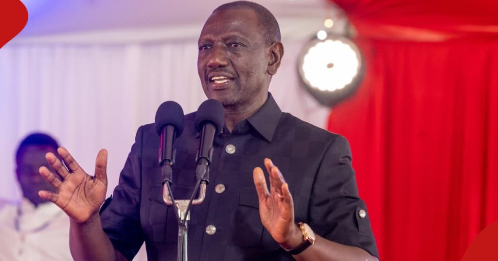 William Ruto lance un avertissement sévère aux auteurs des affrontements à Sondu : « Watakiona Cha Mtema Kuni »