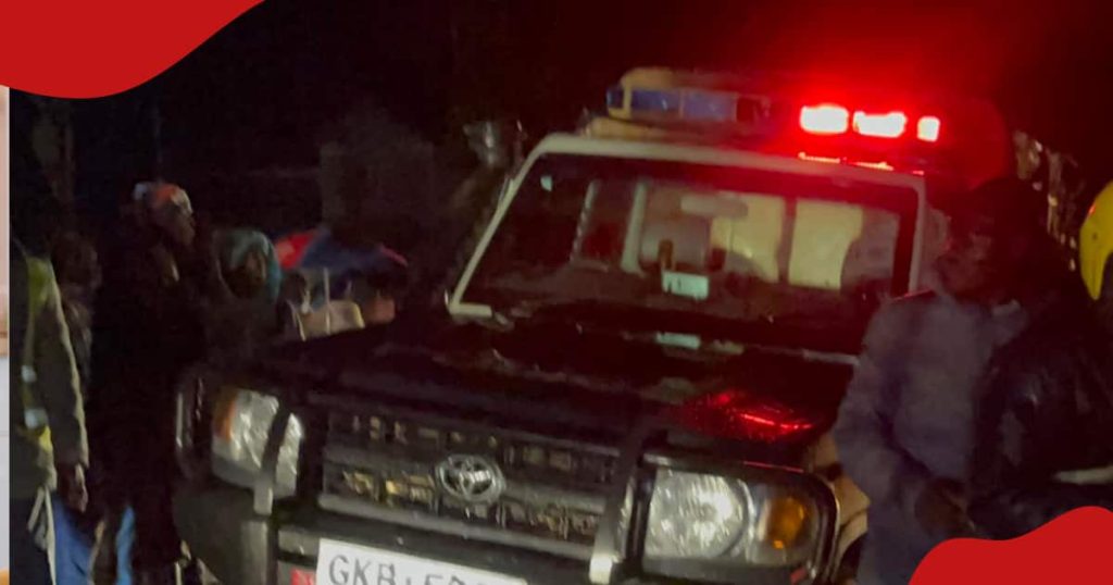 Baringo : Une voiture à grande vitesse tue un piéton le long de l'autoroute Ravine-Nakuru