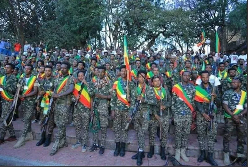 Fano Battle for Addis Ababa