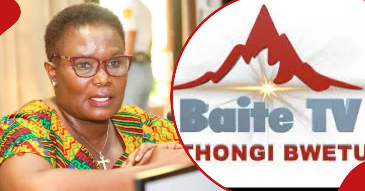 La chaîne de télévision de Kawira Mwangaza fait l'objet d'une action en justice pour avoir utilisé le nom de Baite TV