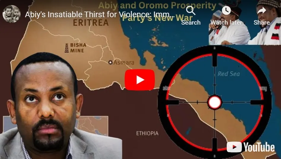 La soif insatiable de violence du Premier ministre éthiopien Abiy : guerre imminente avec l’Érythrée