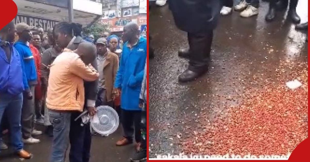 Une vidéo d'un vendeur kenyan en larmes après que la ville d'Askari aurait versé ses arachides suscite l'indignation