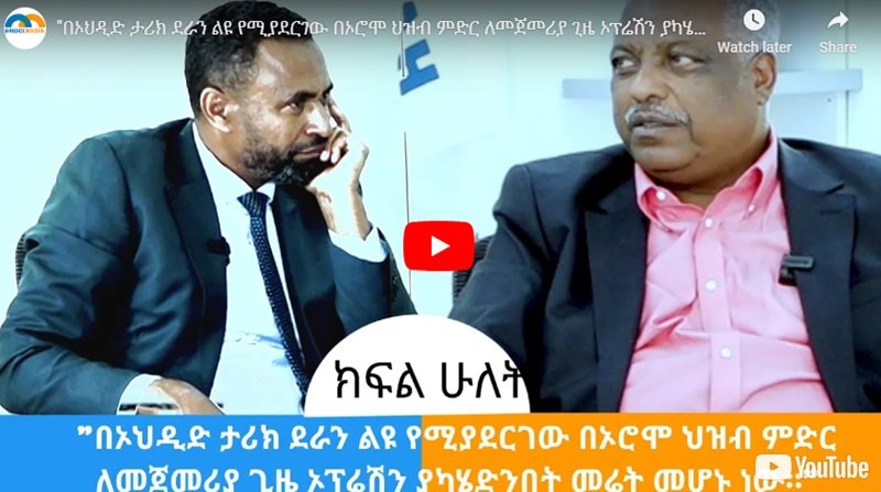 AbaDula Gemeda discute des origines du Parti de la Prospérité et de ses sept années de captivité en Érythrée