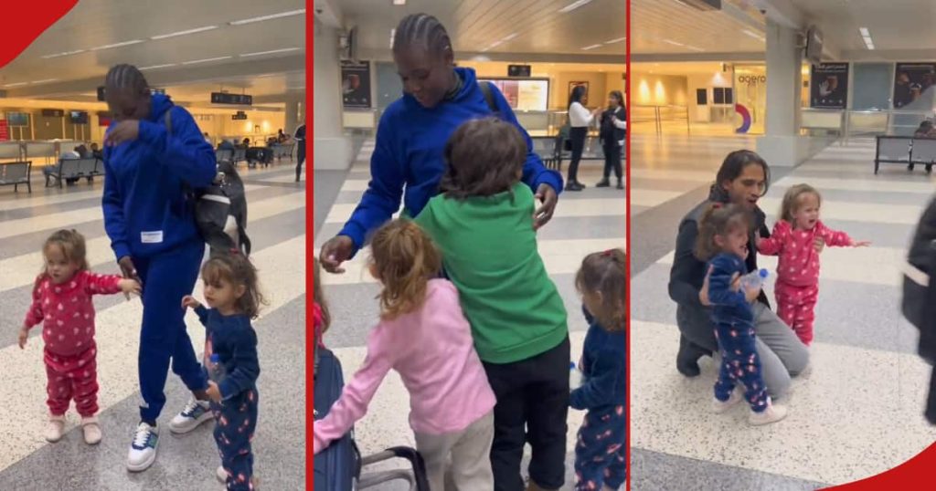 Des enfants libanais pleurent amèrement à l'aéroport alors que leur nounou kényane s'envole : "Tellement triste"