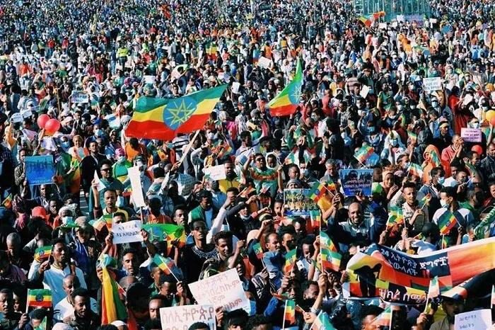 Anti-War Demonstration Addis Ababa