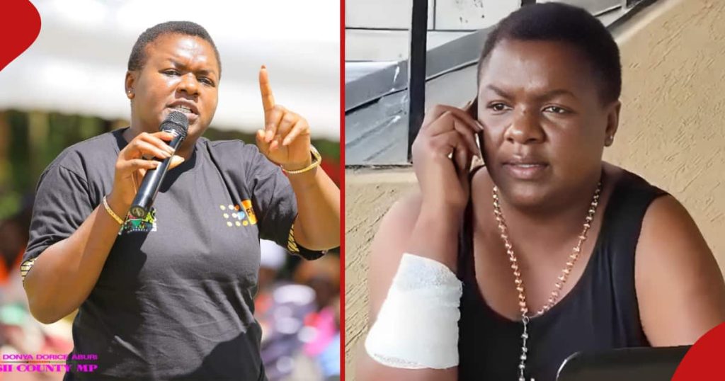Les Kenyans critiquent Dorice Donya, représentante de Kisii, pour avoir donné une conférence à un garde du corps qui a perdu sa femme : "Sans cœur"