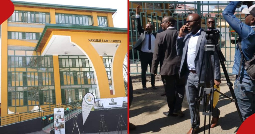 Les avocats de Nakuru exclus des locaux du tribunal installent de nouveaux cadenas sur la porte : « Tutakuwa Tunawafungulia »