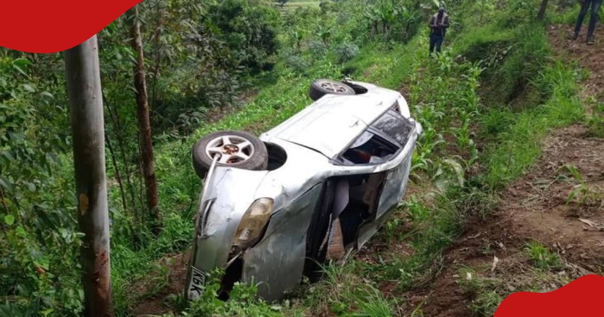 Machakos : une femme tuée après que la voiture ait roulé plusieurs fois le long de la route Kangundo-Mwala