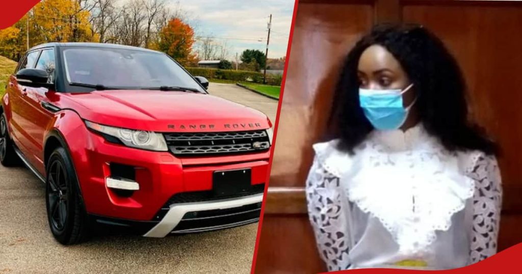 Une dame de Nairobi accusée d'avoir volé la voiture de 3,2 millions de KSh de son employeur dans le parking du bureau