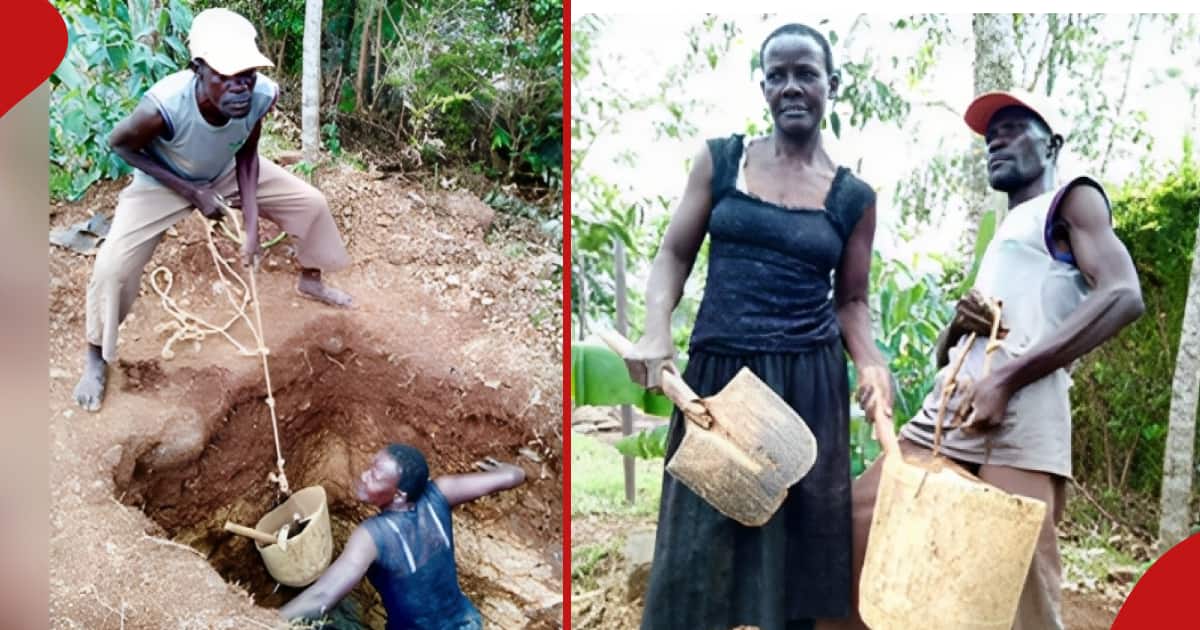 Une femme de Kisumu qui aide son mari à creuser des latrines demande aux femmes de soutenir leurs partenaires : « Usikae Tu »