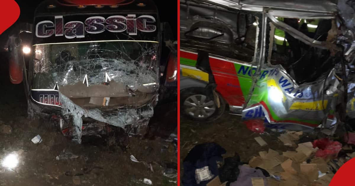 15 personnes tuées lors d'une collision entre un bus Classic Kings et une navette North Ways au sommet de Mau