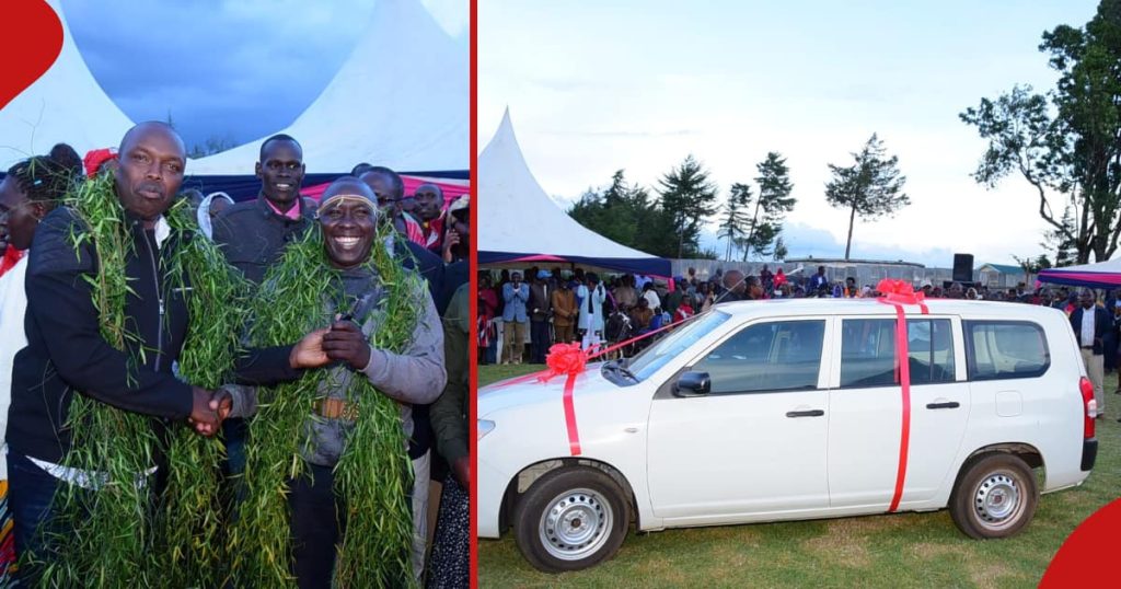 Le député de Keiyo Sud organise une fête de fin d'année pour le personnel et récompense le meilleur employé avec une toute nouvelle voiture