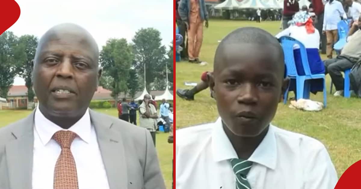 Le directeur Kind Kabianga offre un petit-déjeuner aux étudiants fatigués de première année après s'être présenté les mains vides