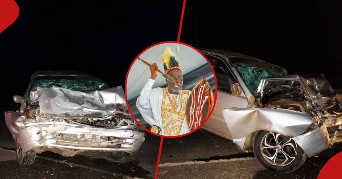 Le troisième fils du président du Conseil des Anciens de Luo est impliqué dans un accident quelques heures après l'enterrement de son deuxième-né