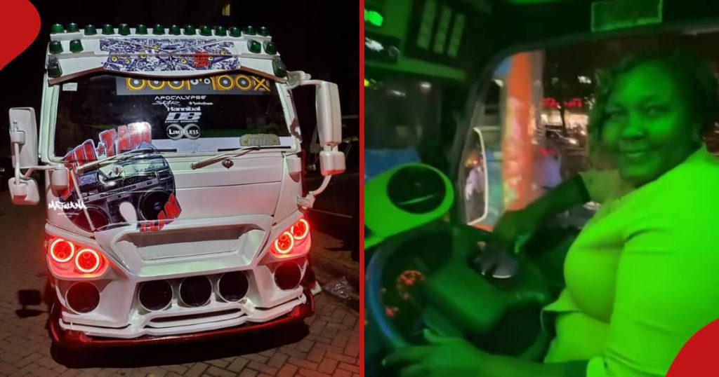 Les Kenyans félicitent la femme qui a conduit de manière experte le manuel Rongai Matatu