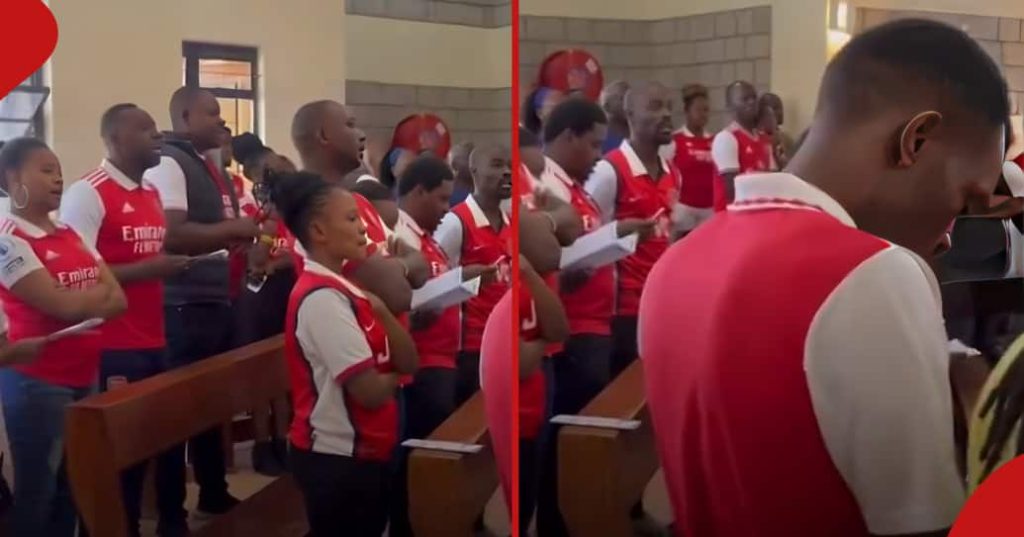 Les supporters d'Arsenal à Nairobi organisent des prières interconfessionnelles lors du service religieux