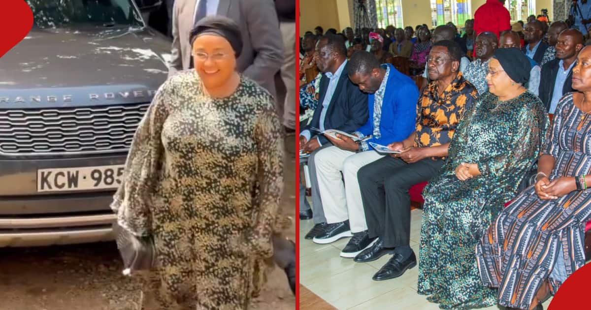 Margaret Kenyatta sort avec style pour le service commémoratif d'Oginga Odinga