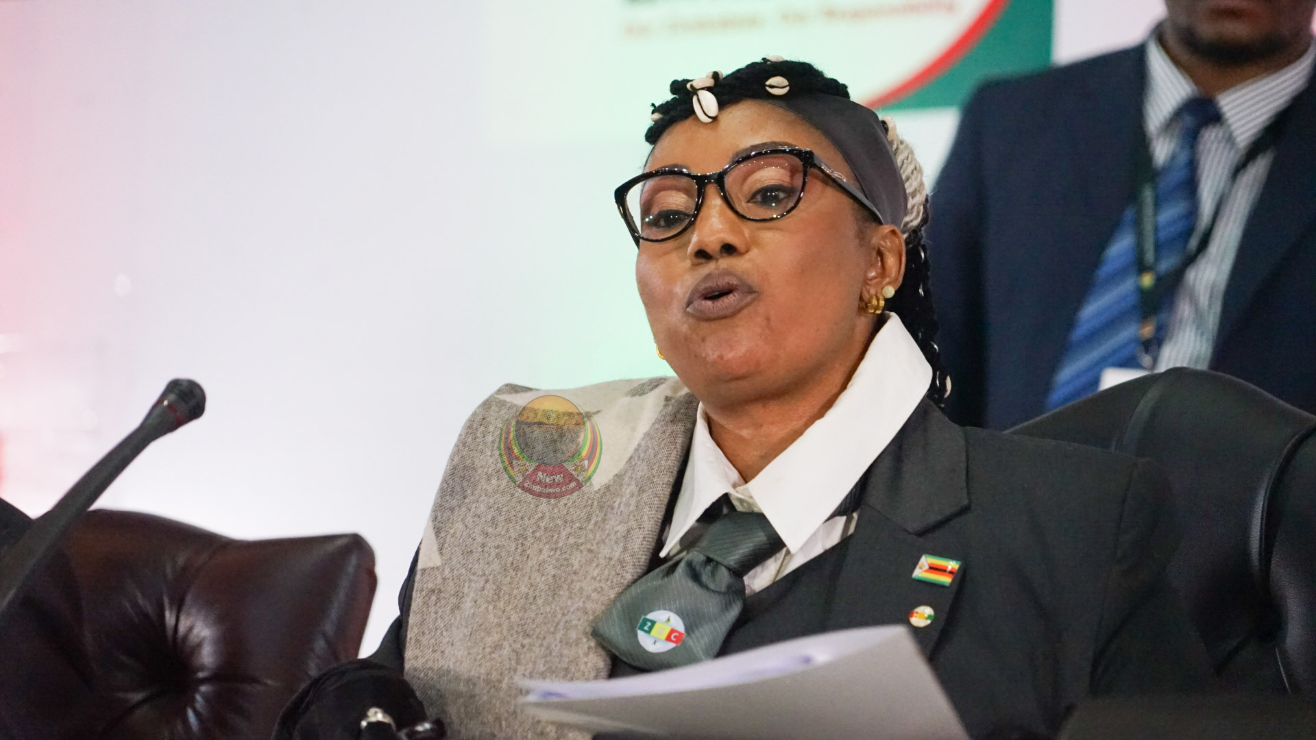 Mnangagwa reconduit Chigumba à la tête de la Commission électorale du Zimbabwe