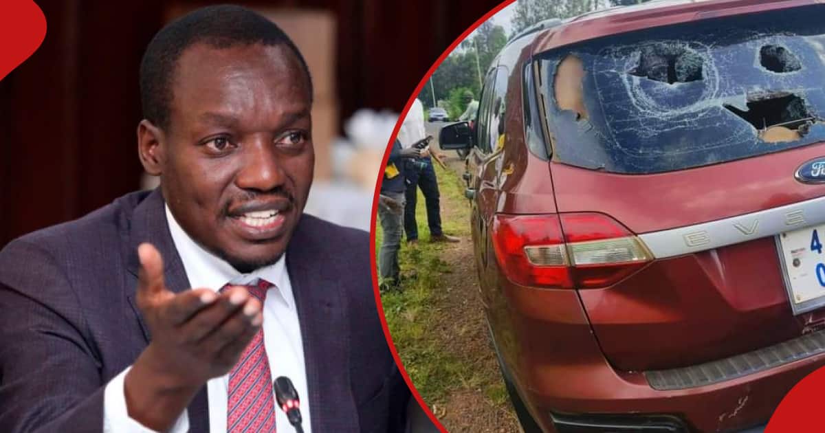 Simba Arati se met en sécurité alors que des hommes armés perturbent sa réunion dans le sud de Mugirango avec des coups de feu