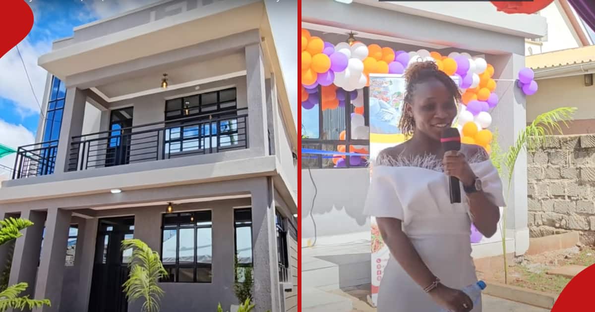 Une Kenyane de 30 ans construit une majestueuse maisonnette de 7,2 millions de KSh le long de Thika Road