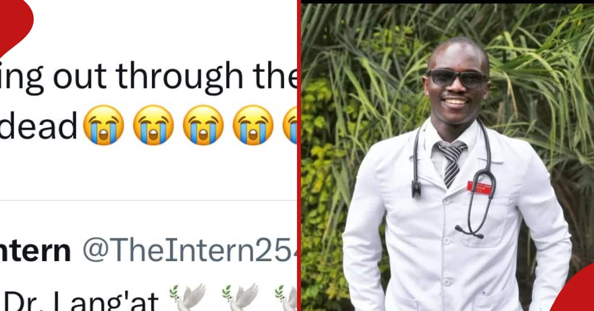 Une Kenyane pleure son frère découvert mort dans la tranchée d'un hôpital à Nakuru après l'avoir découvert en ligne