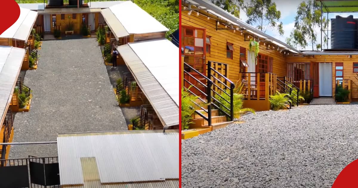 Une Kenyane utilise des conteneurs maritimes pour construire 10 unités de location de luxe à Kenol