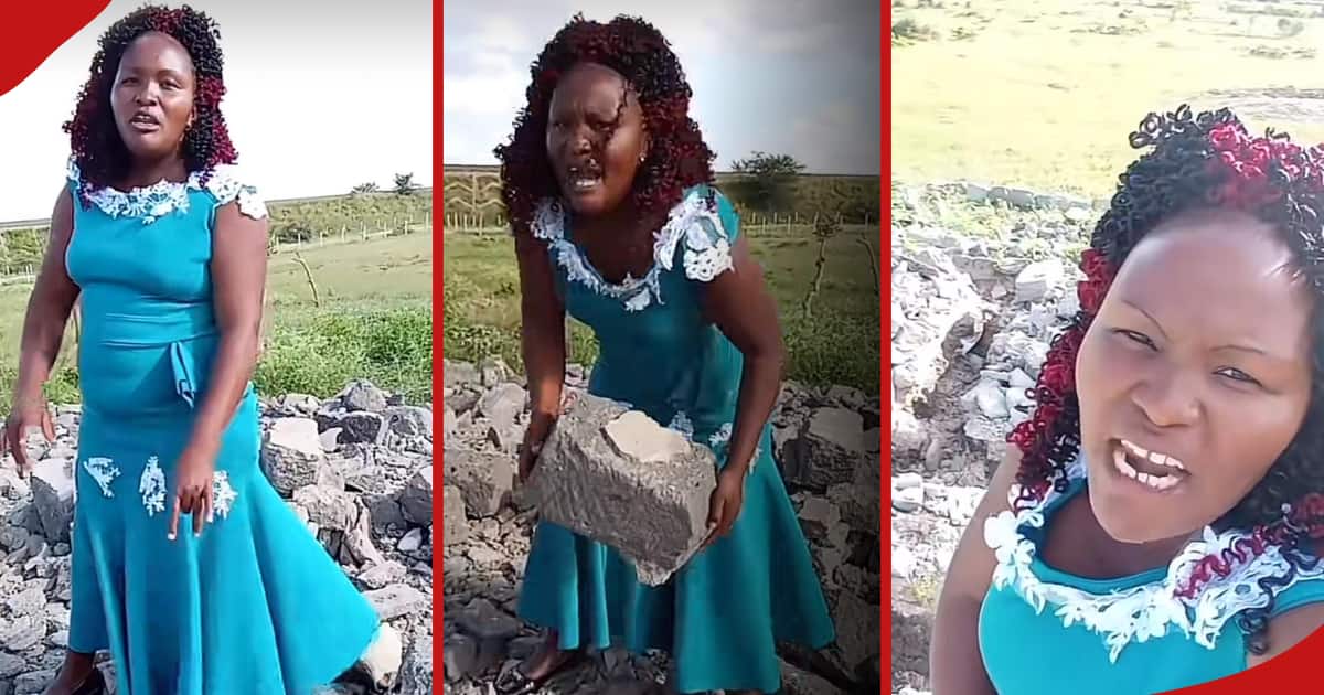 Une femme de Machakos, 28 ans, défile avec émotion dans sa maison démolie et plaide pour une rencontre avec William Ruto