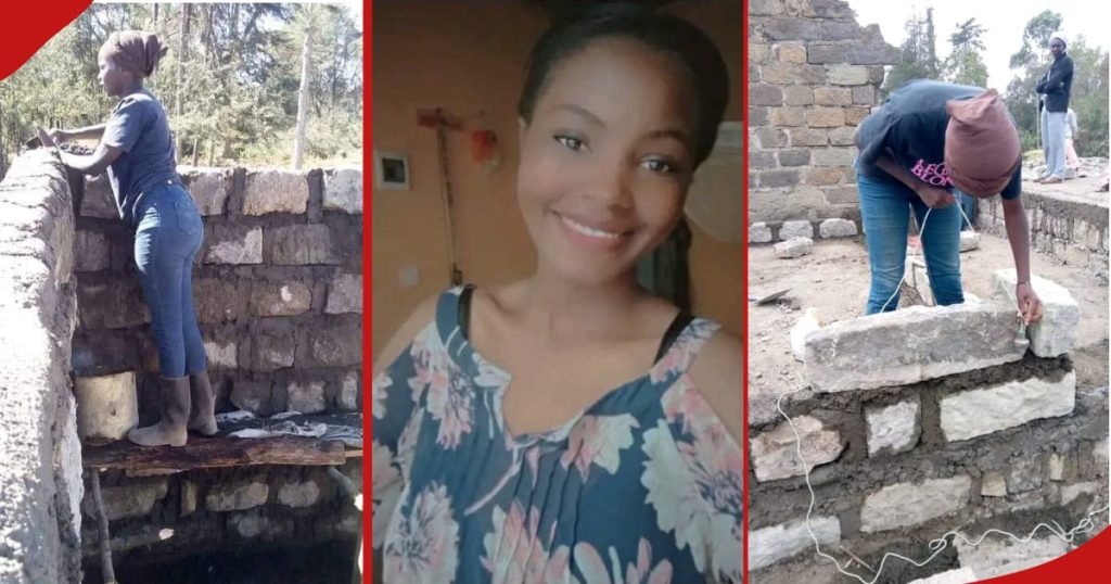 Une jeune Kenyane dit que les hommes désapprouvent son travail sur les sites de Mjengo : Rudi jikoni"